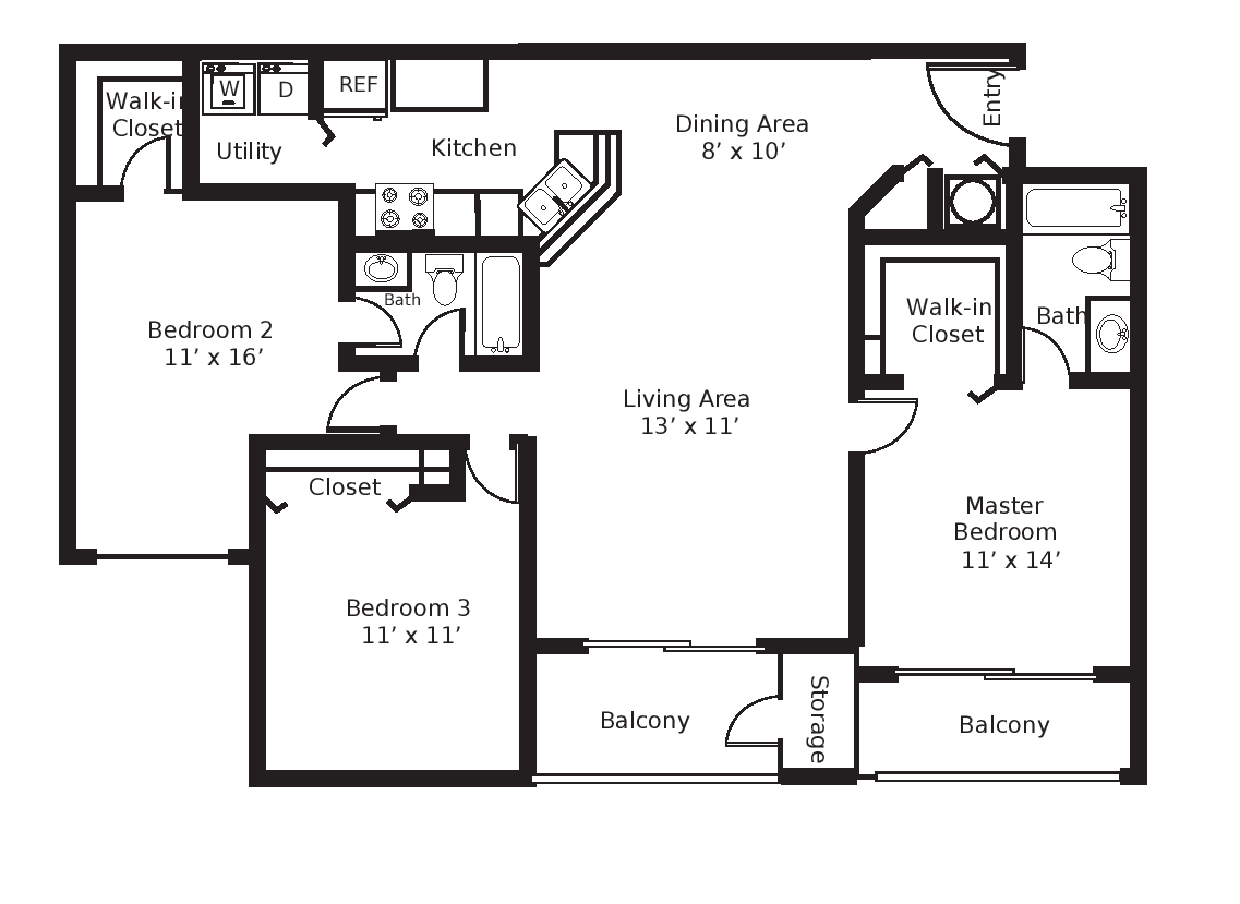 Royal floor plan